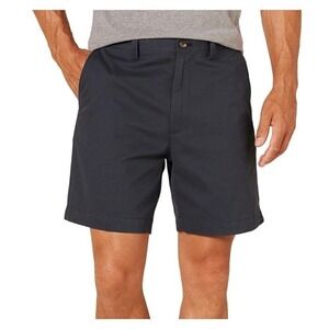 Amazon Essentials Men's‎ Classic-Fit 7" Chino Short. Black. Size 44